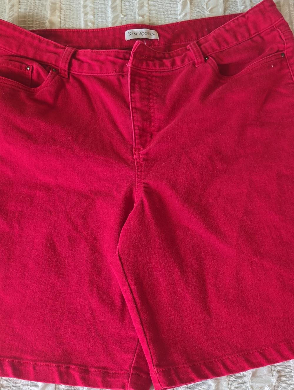 Kim Rogers Hot Pink Classic Cotton Shorts